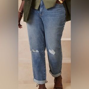 NWT Banana Republic Curvy Girlfriend Jeans